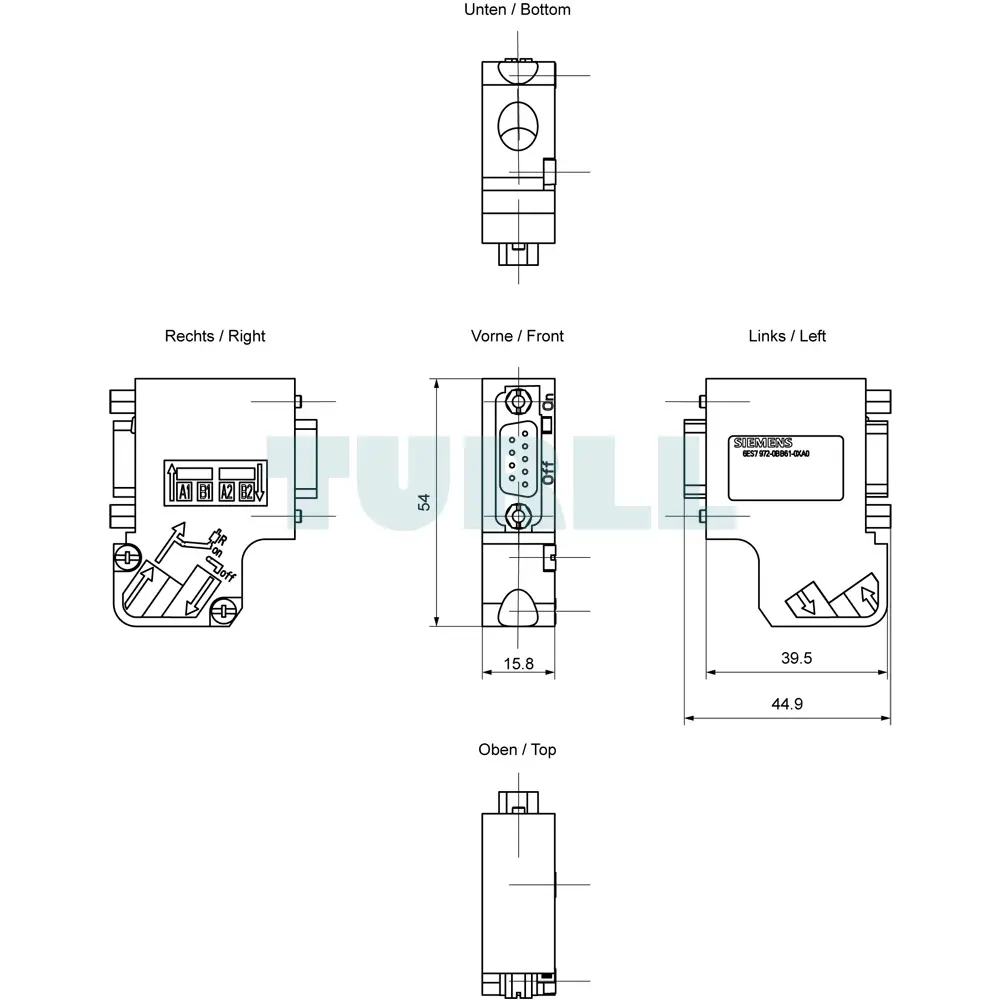 6ES7972-0BB70-0XA0 SIEMENS Exclusive Bus Connector Original Brand New 6 6ES7972-0BB70-0XA0 SIEMENS Exclusive Bus Connector Original Brand New - Image 6