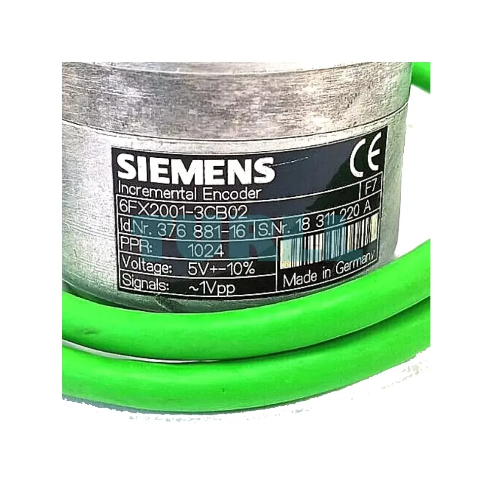 6FX2001-3CB02 Siemens INCREM. Encoder with 1-V-SINUS 1024 P/R Original Brand New 1 6FX2001-3CB02 Siemens INCREM. Encoder with 1-V-SINUS 1024 P/R