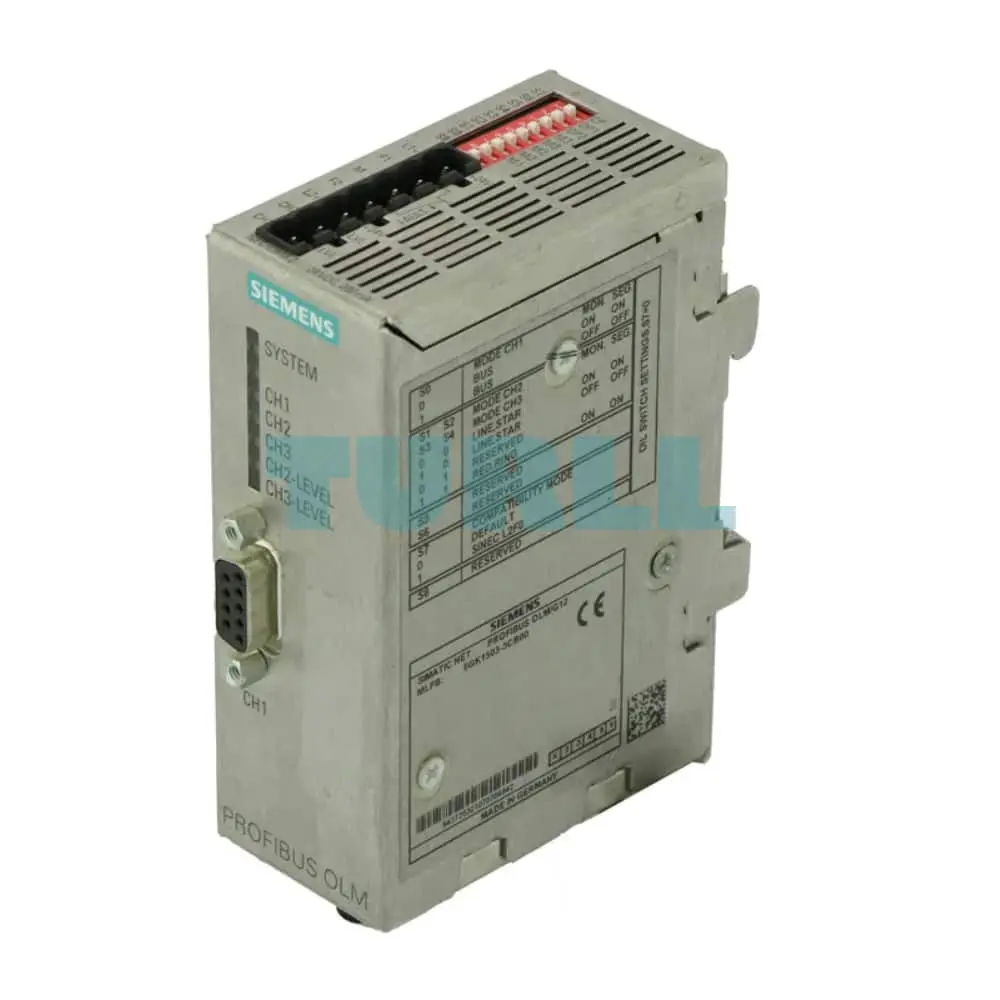6GK1503-3CB00 Siemens PROFIBUS OLM/G12 Original Brand New 1 6GK1503-3CB00 Siemens PROFIBUS OLM/G12 Original Brand New