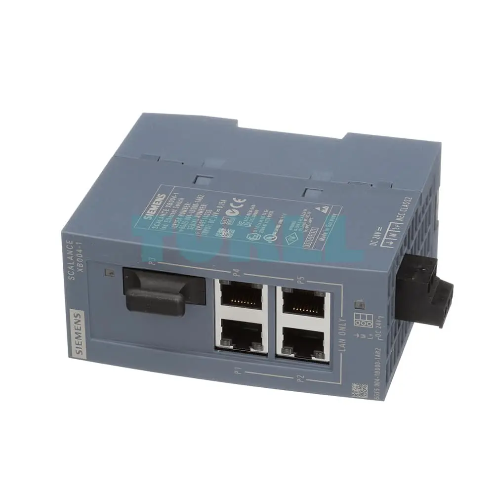 6GK5004-0BA00-1AB2 SIEMENS SCALANCE XCB004 SMART unmanaged industrial Ethernet switch original brand new
