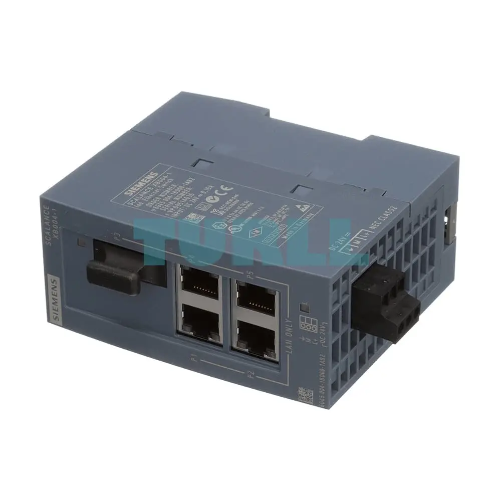 6GK5004-0BA00-1AB2 SIEMENS SCALANCE XCB004 SMART Unmanaged Industrial Ethernet Switch Original Brand New - Image 3