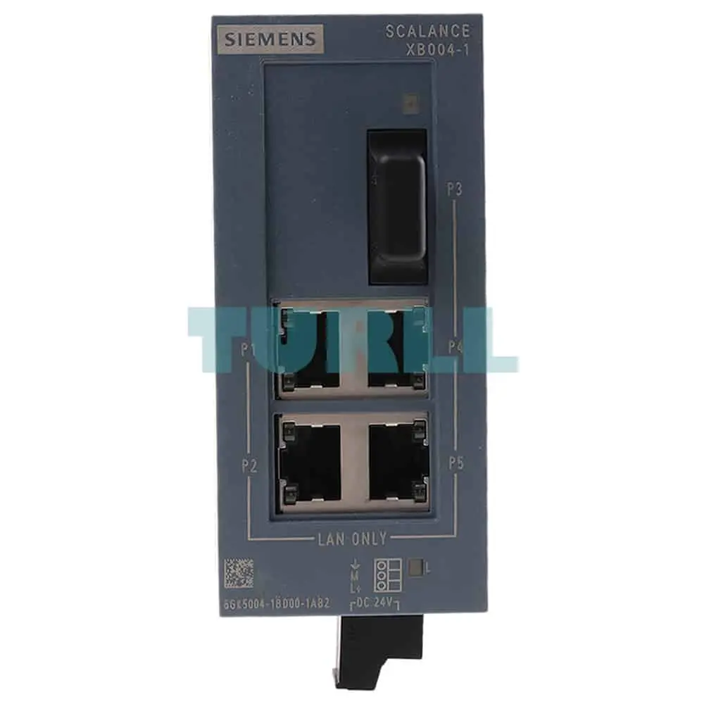6GK5004-1BD00-1AB2 SIEMENS SCALANCE XB004-1 Unmanaged Industrial Ethernet Switch Original Brand New - Image 2