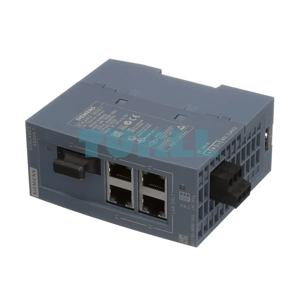 6GK5004-1BD00-1AB2 SIEMENS SCALANCE XB004-1 Unmanaged Industrial Ethernet Switch Original Brand New - Image 5