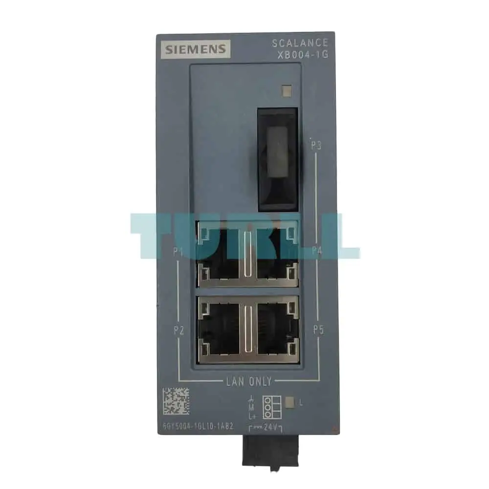 6GK5004-1GL10-1AB2 SIEMENS SCALANCE XB004-1G Unmanaged Industrial Ethernet Switch Original Brand New - Image 3