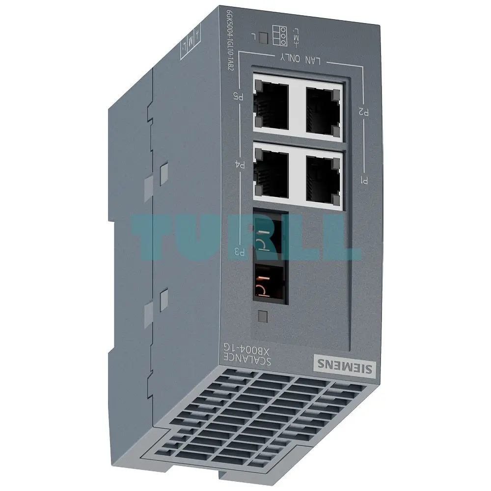 6GK5004-1GM10-1AB2 SIEMENS SCALANCE XB004-1LDG Unmanaged Industrial Ethernet Switch Original Brand New - Image 3