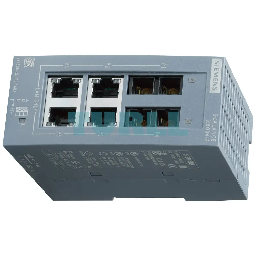 6GK5004-2BD00-1AB2 SIEMENS SCALANCE XB004-2 Unmanaged Industrial Ethernet Switch Original Brand New - Image 2