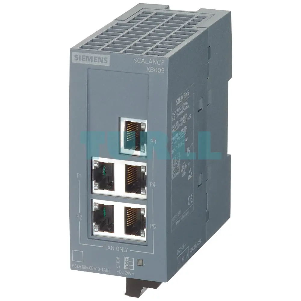 6GK5005-0GA10-1AB2 SIEMENS SCALANCE XB005G unmanaged Industrial Ethernet Switch