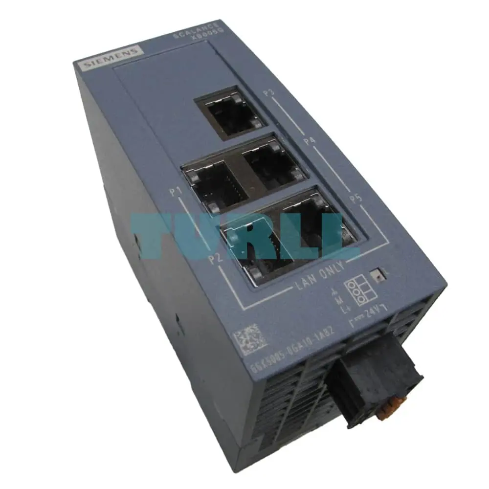 6GK5005-0GA10-1AB2 SIEMENS SCALANCE XB005G Unmanaged Industrial Ethernet Switch Original Brand New - Image 3