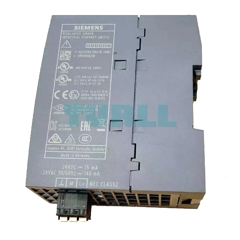 6GK5008-0BA10-1AB2 Siemens SCALANCE XB008 Original Brand New 3 6GK5008-0BA10-1AB2 Siemens SCALANCE XB008 Original Brand New - Image 3