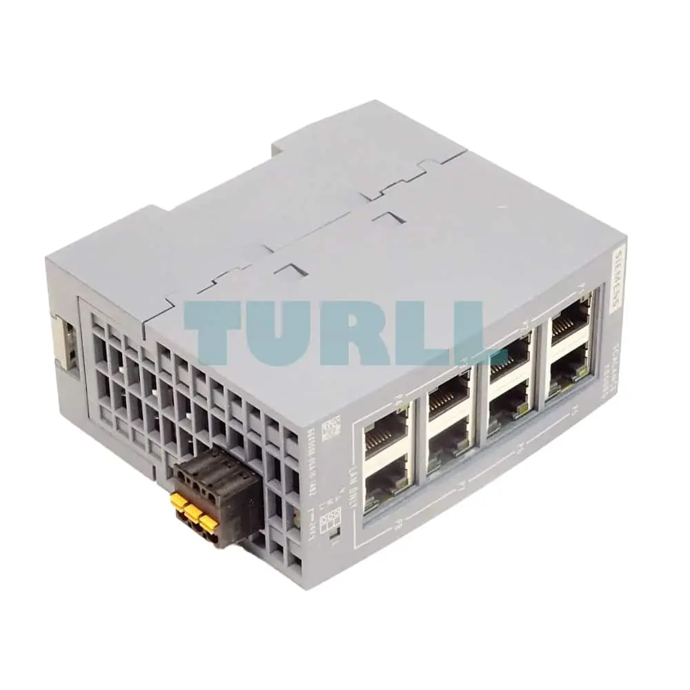 6GK5008-0GA10-1AB2 SIEMENS SCALANCE XB008G Unmanaged Industrial Ethernet Switch Original Brand New - Image 2