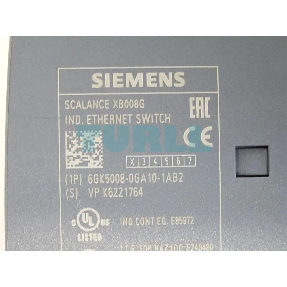 6GK5008-0GA10-1AB2 SIEMENS SCALANCE XB008G Unmanaged Industrial Ethernet Switch Original Brand New - Image 5