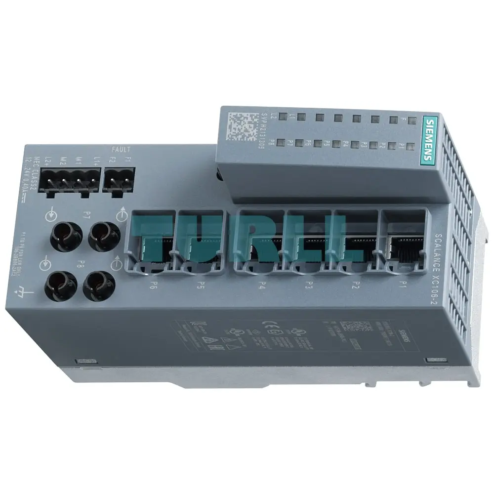 6GK5106-2BB00-2AC2 SIEMENS SCALANCE XC106-2 Unmanaged IE Switch Original Brand New - Image 2