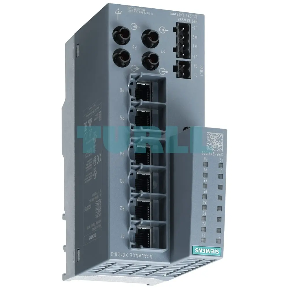6GK5106-2BB00-2AC2 SIEMENS SCALANCE XC106-2 Unmanaged IE Switch Original Brand New - Image 3
