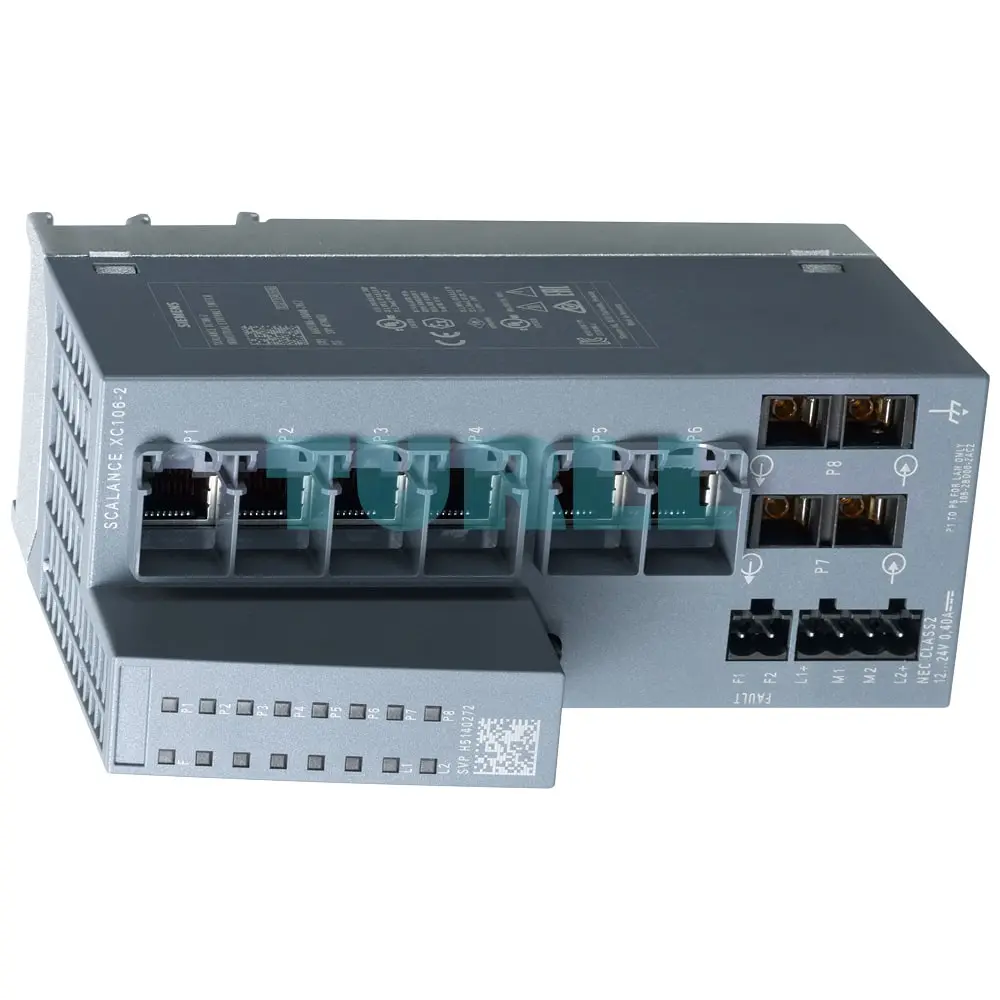 6GK5106-2BD00-2AC2 SIEMENS SCALANCE XC106-2 Unmanaged IE Switch Original Brand New - Image 4
