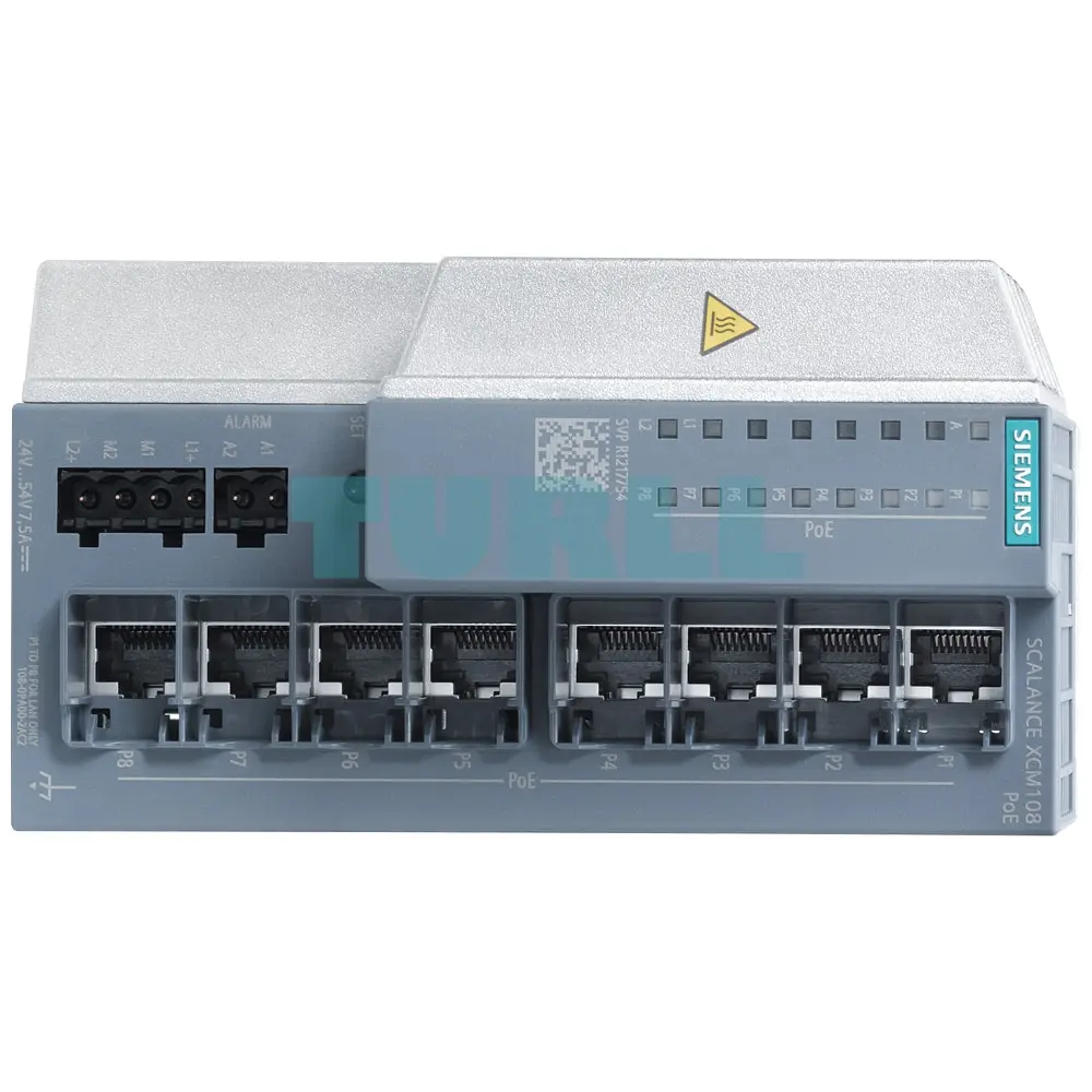 6GK5108-0PA00-2AC2 SIEMENS SCALANCE XCM108PoE (8x100 Mbit/s RJ45, PoE) Unmanaged IE Switch Original Brand New - Image 2