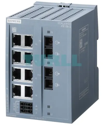 6GK5108-2BD00-2AB2 SIEMENS SCALANCE XB108-2 unmanaged Industrial Ethernet Switch