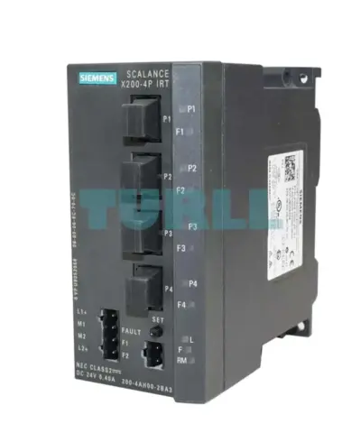 6GK5200-4AH00-2BA3 SIEMENS SCALANCE X200-4PIRT managed IRT Industrial Ethernet Switch