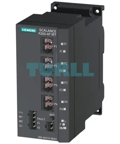 6GK5200-4AH10-2BA3 SIEMENS SCALANCE X200-4P IRT managed Industrial Ethernet Switch