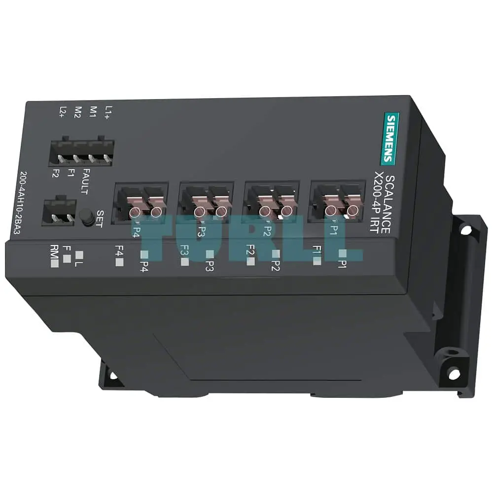 6GK5200-4AH10-2BA3 SIEMENS SCALANCE X200-4P IRT Managed IE IRT Switch Original Brand New - Image 2