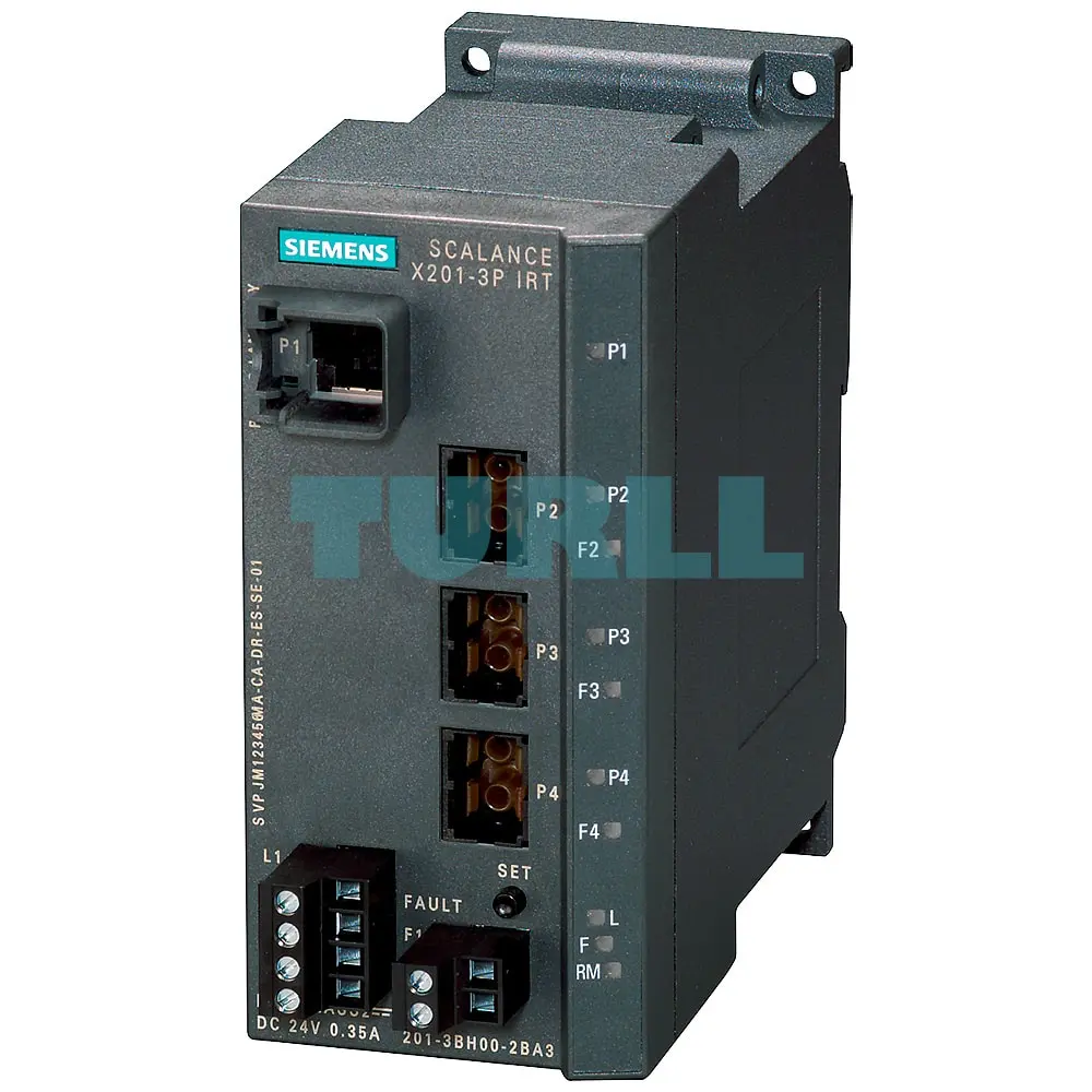6GK5201-3BH00-2BA3 SIEMENS SCALANCE X201-3PIRT managed Industrial Ethernet Switch