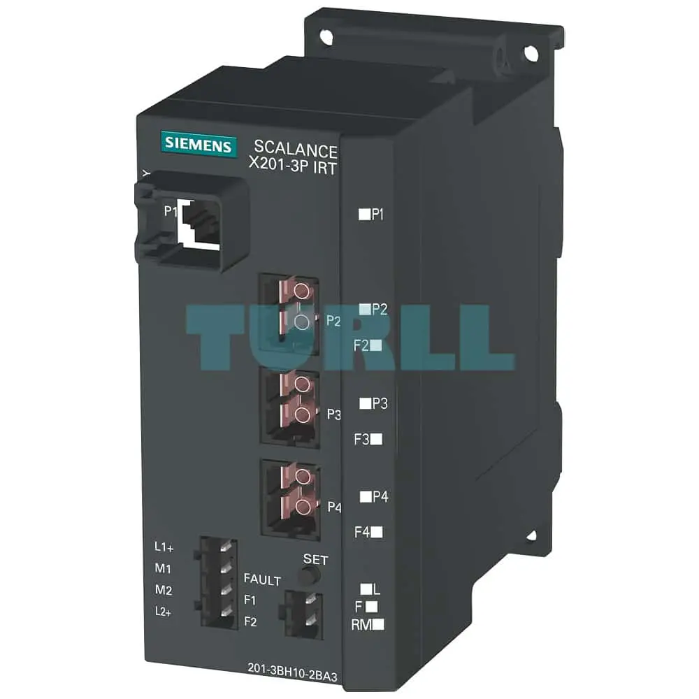 6GK5201-3BH10-2BA3 SIEMENS SCALANCE X201-3P IRT managed Industrial Ethernet Switch