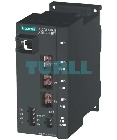 6GK5201-3BH10-2BA3 SIEMENS SCALANCE X201-3P IRT managed Industrial Ethernet Switch