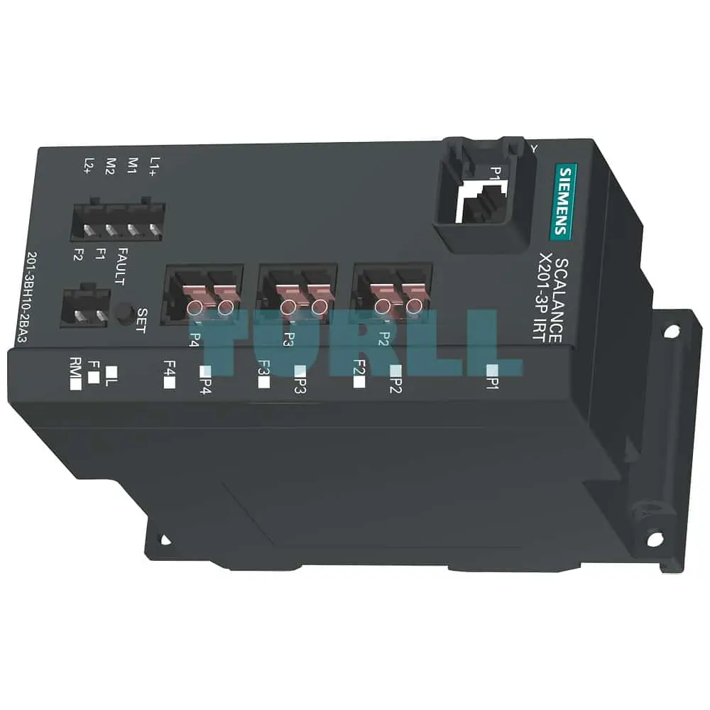 6GK5201-3BH10-2BA3 SIEMENS SCALANCE X201-3P IRT Managed IE IRT Switch Original Brand New - Image 2