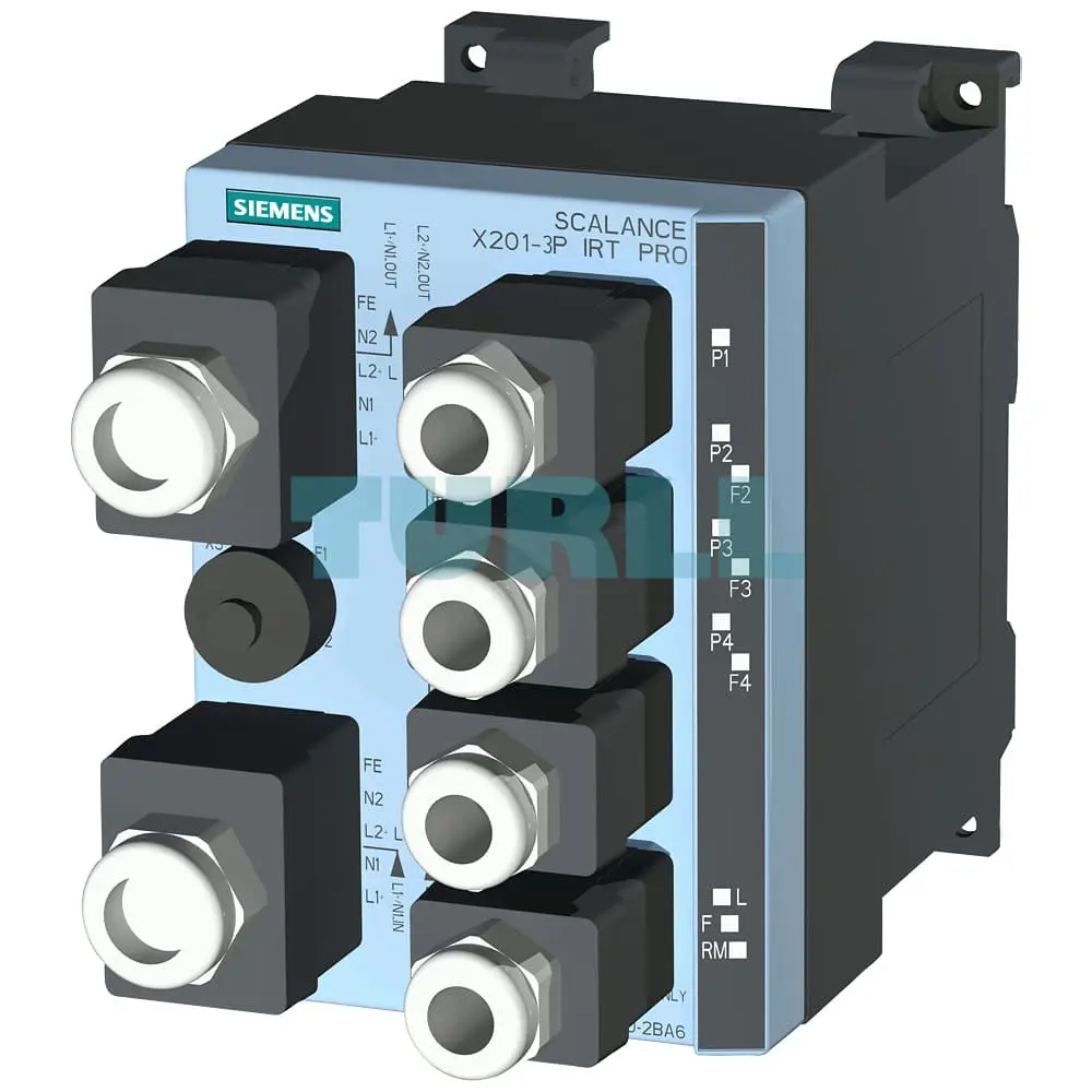 6GK5202-2JR10-2BA6 SIEMENS SCALANCE X202-2P IRT PRO managed Industrial Ethernet Switch IP65/67