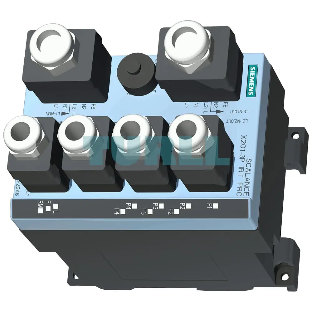6GK5202-2JR10-2BA6 SIEMENS SCALANCE X202-2P IRT PRO Managed IE IRT Switch IP65/67 Original Brand New - Image 2
