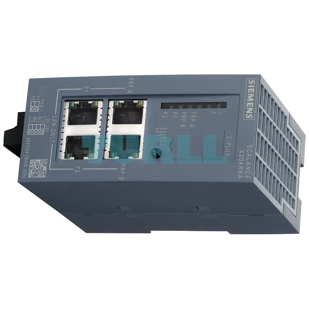 6GK5204-0BA00-2MB2 SIEMENS SCALANCE X204RNA Redundant Network Access Switch HSR Original Brand New - Image 2
