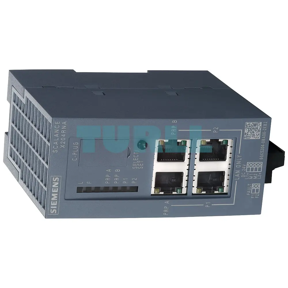 6GK5204-0BA00-2MB2 SIEMENS SCALANCE X204RNA Redundant Network Access Switch HSR Original Brand New - Image 4