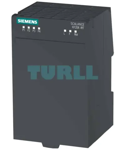 6GK5204-0BA10-2BF2 SIEMENS SCALANCE XF204IRT Managed Industrial Ethernet IRT Switch with Flat Housing