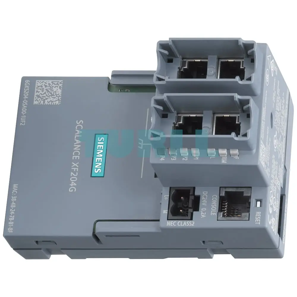 6GK5204-0GA00-1UF2 SIEMENS SCALANCE XF204G Layer 2 Managed Gigabit IE Switch Original Brand New - Image 2