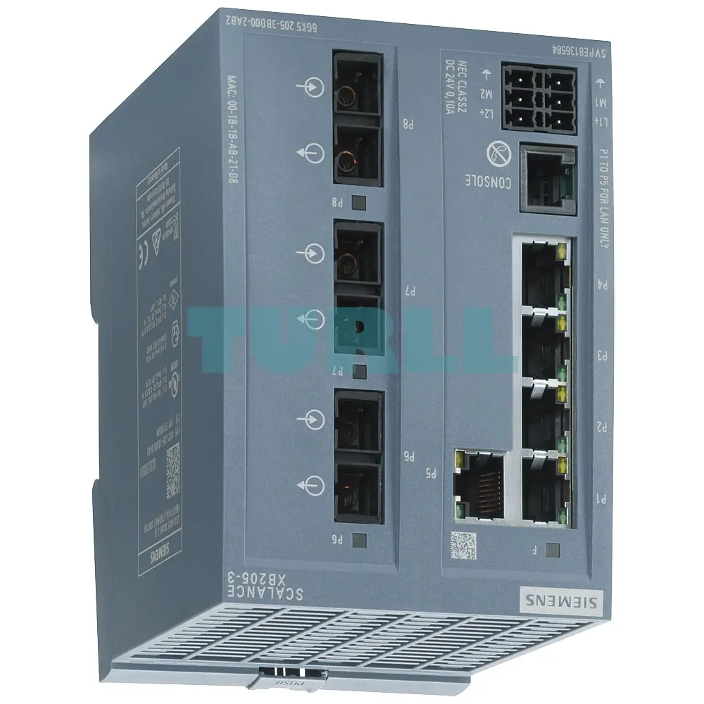 6GK5205-3BD00-2TB2 SIEMENS SCALANCE XB205-3 Managed IE Switch SC Fiber Ports EtherNet/IP Original Brand New - Image 3