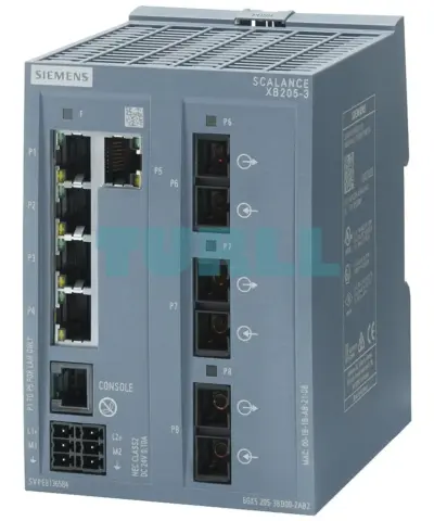 6GK5205-3BF00-2AB2 SIEMENS SCALANCE XB205-3LD Managed Ethernet Switch with RJ45 and SC Long-Distance Fiber Ports