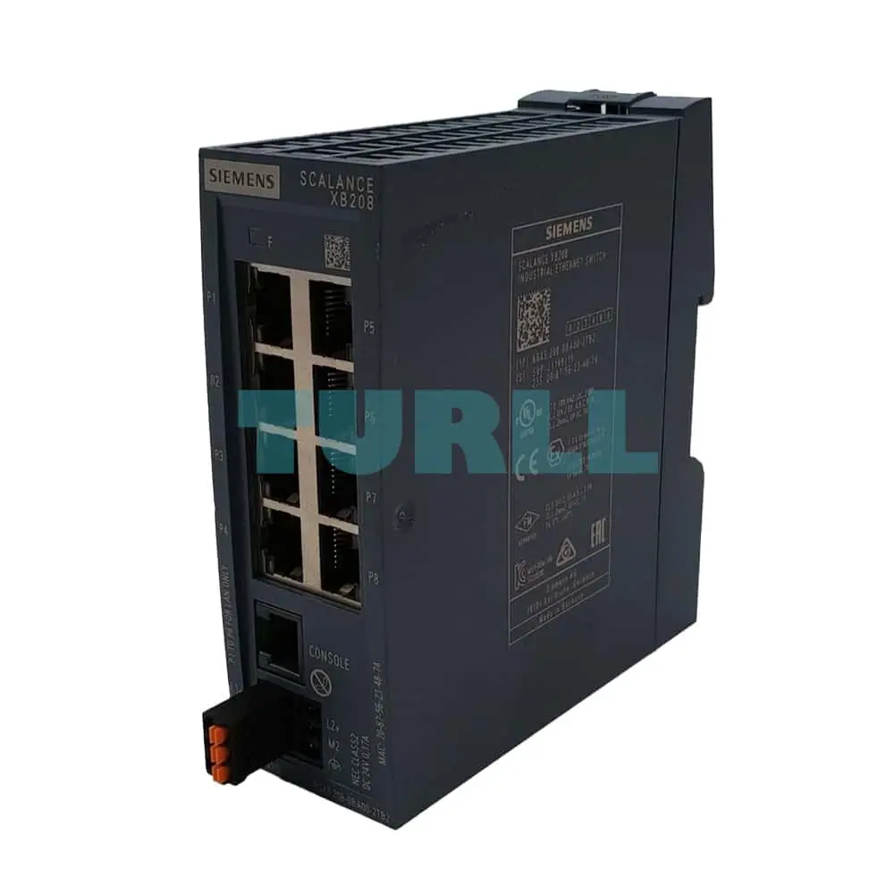6GK5208-0BA00-2TB2 Siemens SCALANCE XB208 exclusive switch