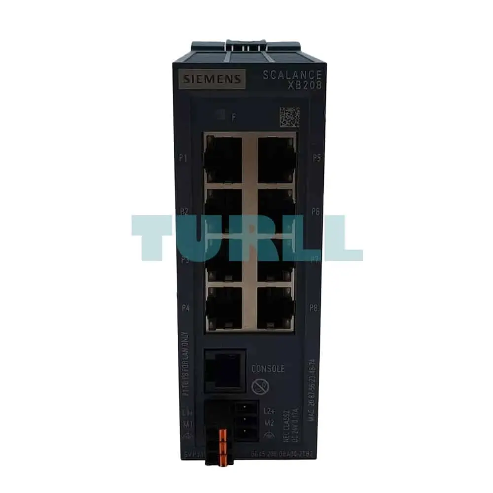 6GK5208-0BA00-2TB2 Siemens SCALANCE XB208 exclusive switch