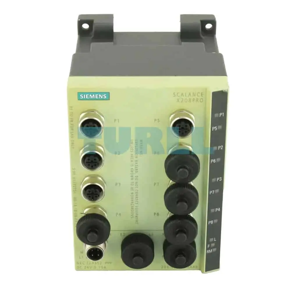 6GK5208-0HA10-2AA6 Siemens SCALANCE X208PRO exclusive switch