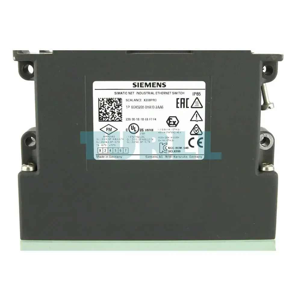 6GK5208-0HA10-2AA6 Siemens SCALANCE X208PRO exclusive switch