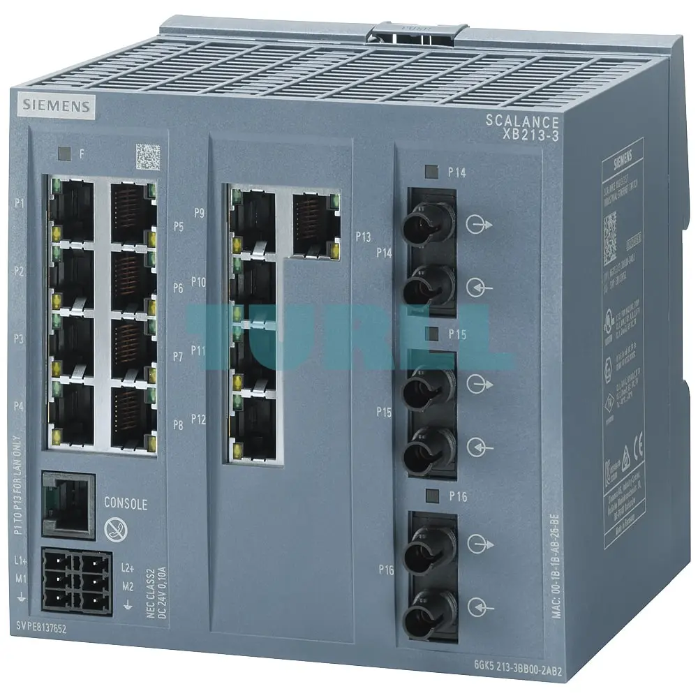 6GK5213-3BB00-2AB2 Siemens SCALANCE XB213-3 exclusive switch