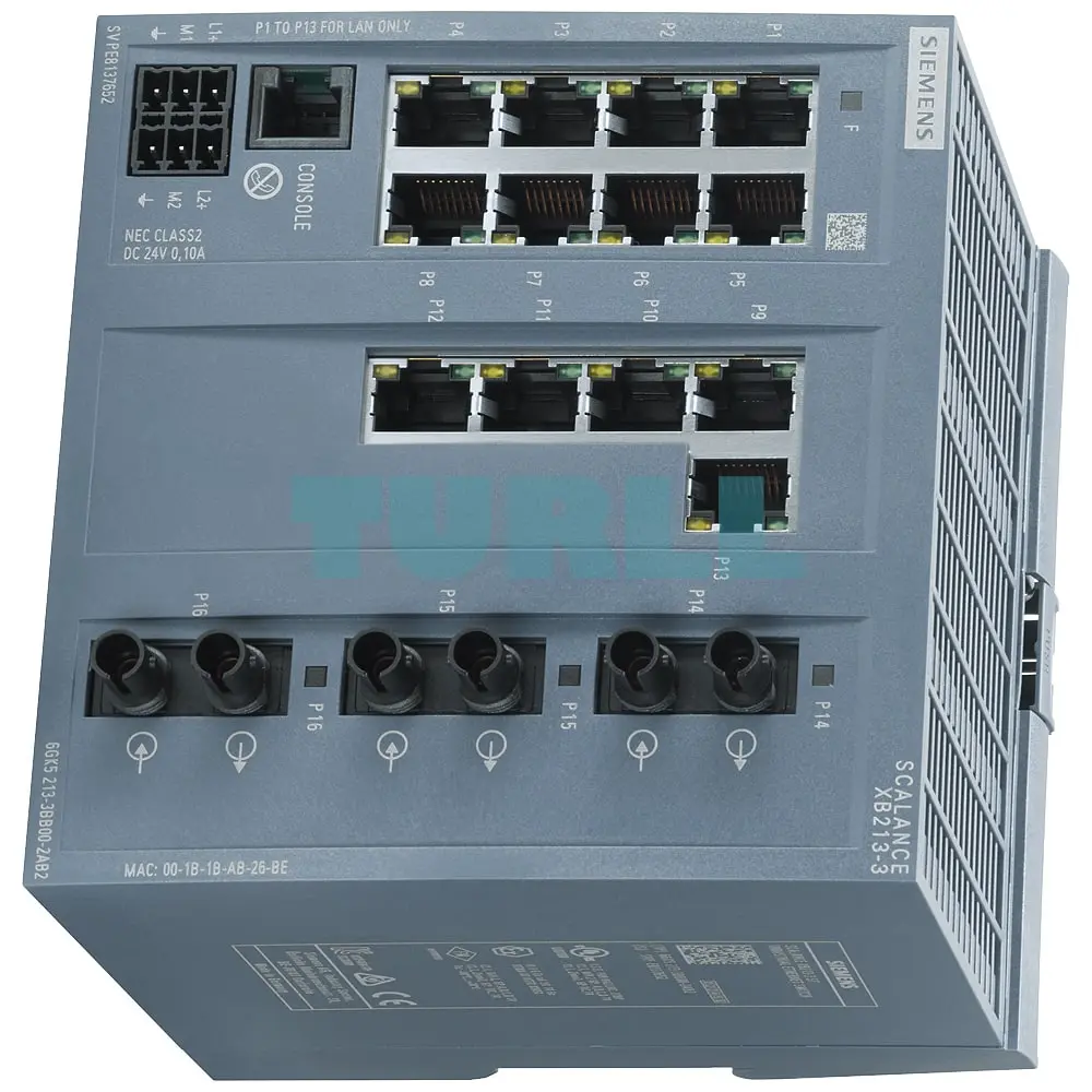 6GK5213-3BB00-2AB2 Siemens SCALANCE XB213-3 exclusive switch