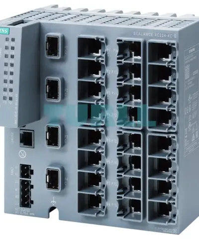 6GK5224-4GS00-2FC2 SIEMENS SCALANCE XC224-4C G EEC full-gigabit managed switch with 20 RJ45 and 4 combo ports