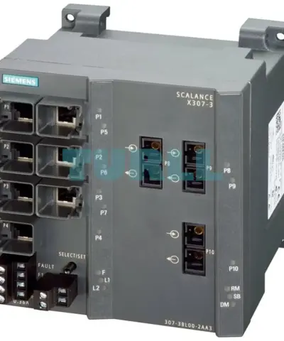 6GK5307-3BL10-2AA3 SIEMENS SCALANCE X307-3 managed plus industrial Ethernet switch with 3x SC fiber and 7x RJ45 ports
