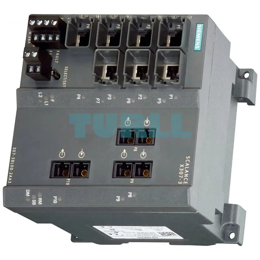 6GK5307-3BL10-2AA3 SIEMENS SCALANCE X307-3 Managed Plus IE Switch Gigabit + RJ45 Original Brand New - Image 2