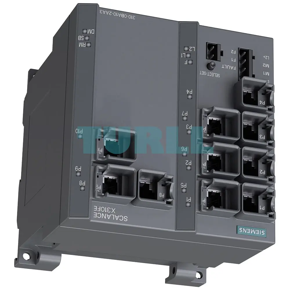6GK5310-0FA10-2AA3 SIEMENS SCALANCE X310 Managed Plus IE Switch Gigabit Fast Ethernet Original Brand New - Image 3