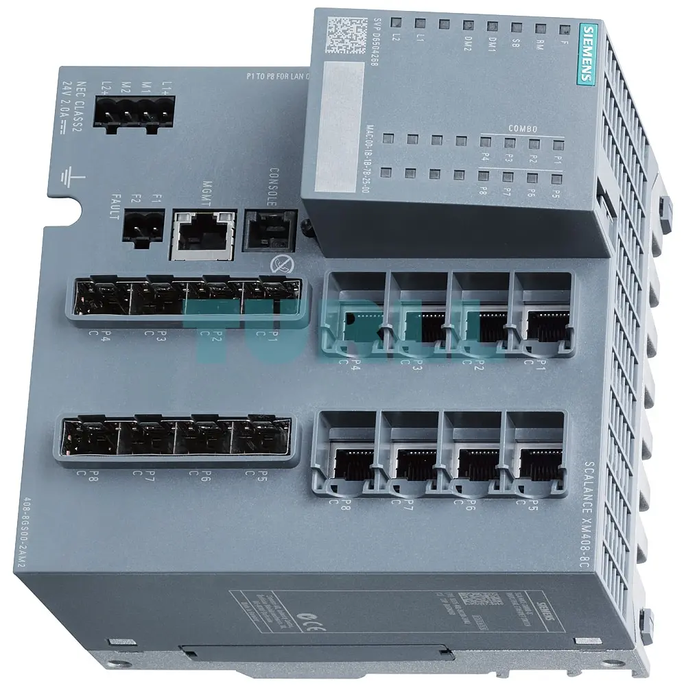 6GK5408-8GS00-2AM2 Siemens SCALANCE XM408-8C exclusive switch
