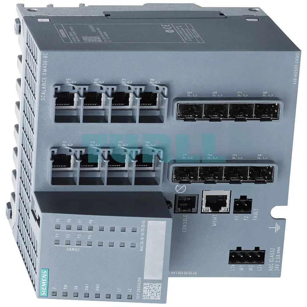 6GK5408-8GS00-2AM2 Siemens SCALANCE XM408-8C exclusive switch