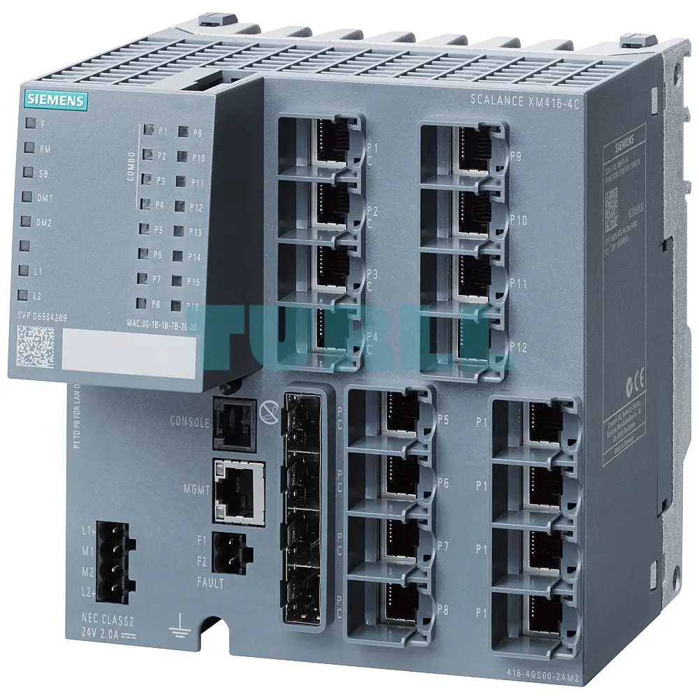 6GK5416-4GS00-2AM2 Siemens SCALANCE XM416-4C exclusive switch