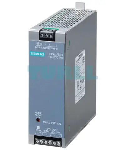 6GK5923-0PS00-3AA2 SIEMENS SCALANCE PS9230PoE NEC Class 2 Power Supply