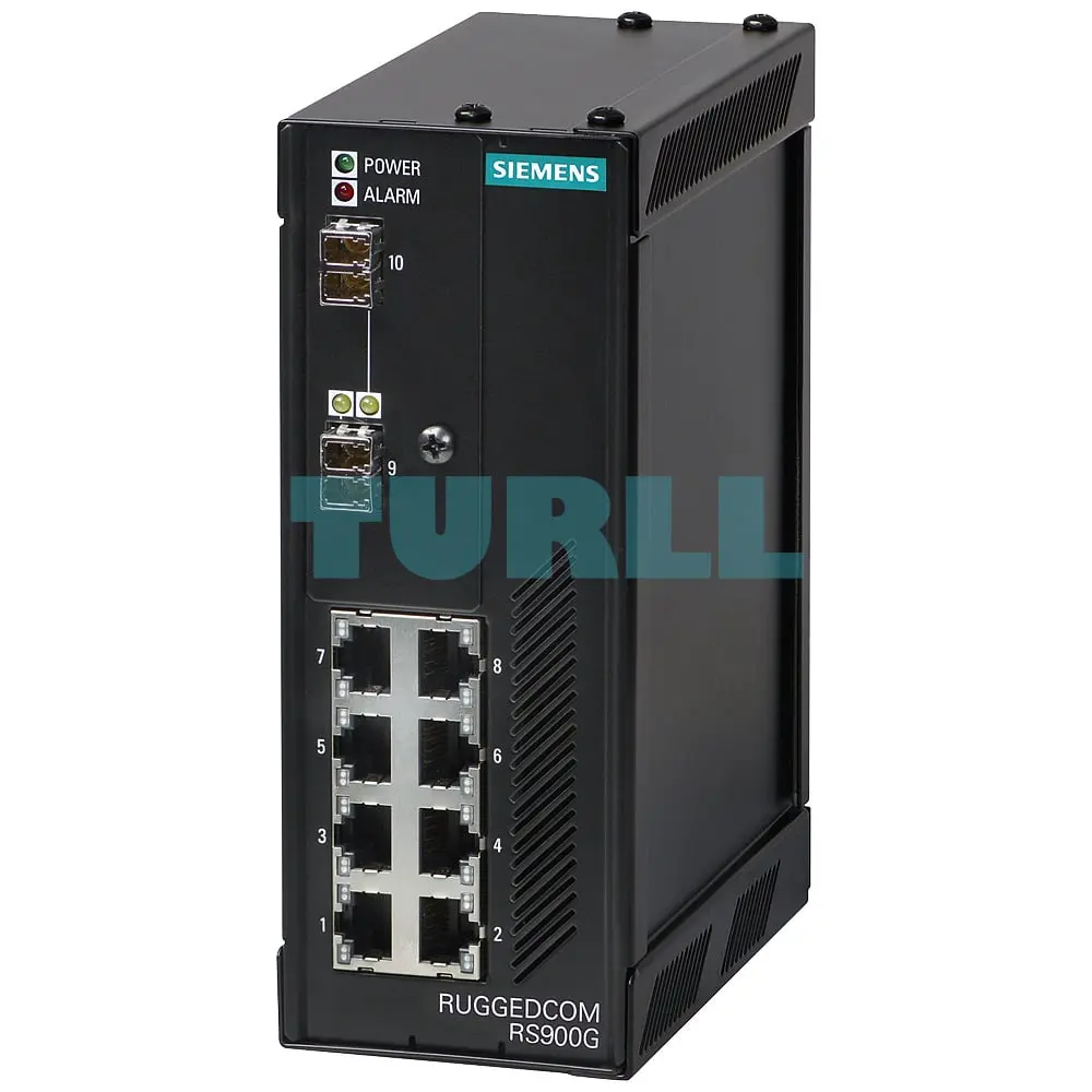 6GK6090-0GS21-0BA1-ZA03 SIEMENS RUGGEDCOM RS900G Managed Ethernet Switch Conformal Coated